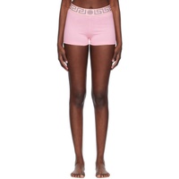 베르사체 언더웨어 베르사체 Versace Underwear Pink Greca Border Boy Shorts 241653F072002