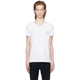 베르사체 언더웨어 베르사체 Versace Underwear White Medusa T-Shirt 241653M213006