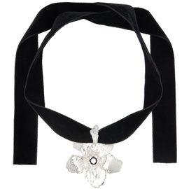 ELHANATI Black Conie Vallese 에디트 Edition Jardin Flower Pendant Necklace 241656F023000