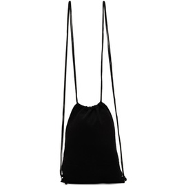 로우 클래식 LOW CLASSIC Black Punching String Backpack 241666M166000