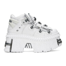 베트멍 VETEMENTS White New Rock 에디트 Edition Platform Sneakers 241669F128003