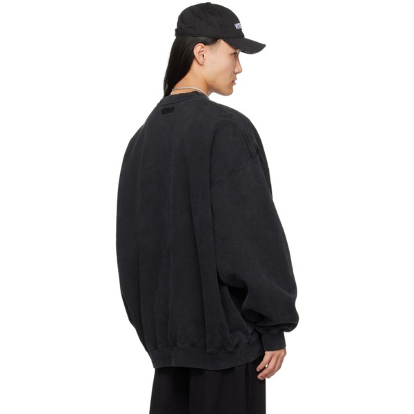  베트멍 VETEMENTS Black Very Expensive Sweatshirt 241669M204000