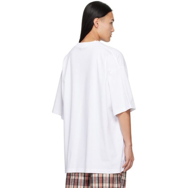  베트멍 VETEMENTS White Limited 에디트 Edition T-Shirt 241669M213019