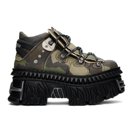 베트멍 VETEMENTS Khaki New Rock 에디트 Edition Platform Sneakers 241669M237002