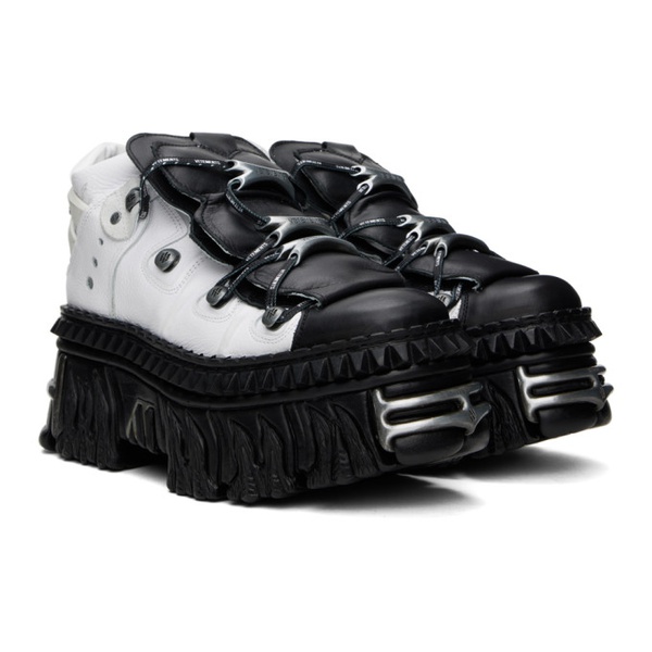  베트멍 VETEMENTS White New Rock 에디트 Edition Platform Sneakers 241669M237006