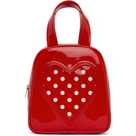Comme des Garcons Girl Red Patent Bag 241670F046000