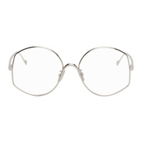 로에베 LOEWE Silver Refined Metal Glasses 241677F004003