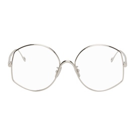 로에베 LOEWE Silver Refined Metal Glasses 241677F004003