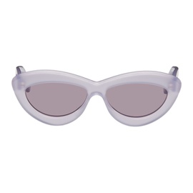 로에베 LOEWE Purple Cateye Sunglasses 241677F005012