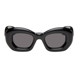로에베 LOEWE Black Inflated Butterfly Sunglasses 241677F005037