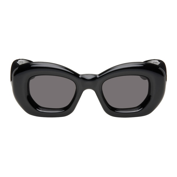 로에베 로에베 LOEWE Black Inflated Butterfly Sunglasses 241677F005037