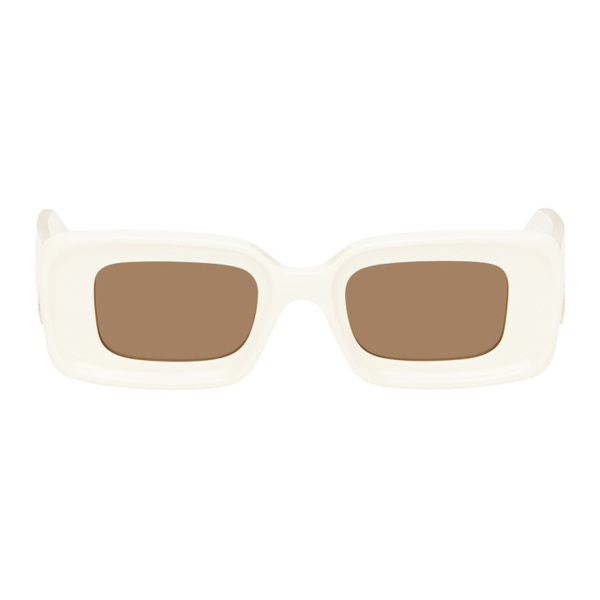 로에베 로에베 LOEWE 오프화이트 Off-White Anagram Sunglasses 241677F005059