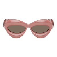 로에베 LOEWE Pink Inflated Cat-Eye Sunglasses 241677F005061
