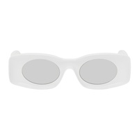 로에베 LOEWE White Paulas Ibiza Original Sunglasses 241677F005066
