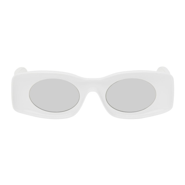 로에베 로에베 LOEWE White Paulas Ibiza Original Sunglasses 241677F005066