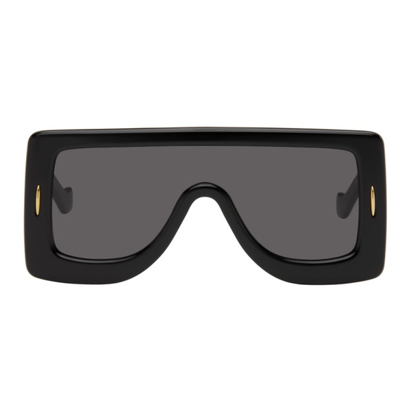 로에베 로에베 LOEWE Black Anagram Mask Sunglasses 241677F005072