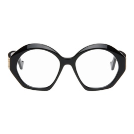 로에베 LOEWE Black Chunky Anagram Glasses 241677M133007