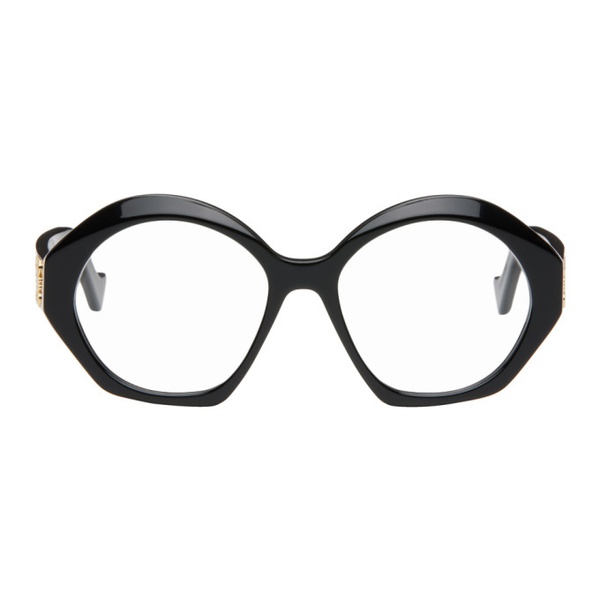로에베 로에베 LOEWE Black Chunky Anagram Glasses 241677M133007