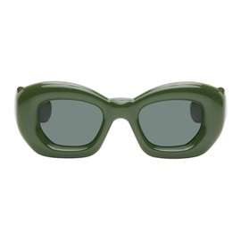 로에베 LOEWE Green Inflated Butterfly Sunglasses 241677M134024