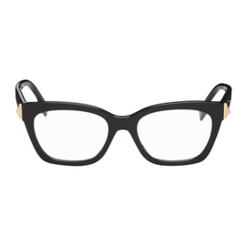 펜디 Fendi Black Square Glasses 241693F004010