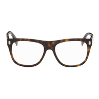 펜디 Fendi Tortoiseshell Square Glasses 241693F004021