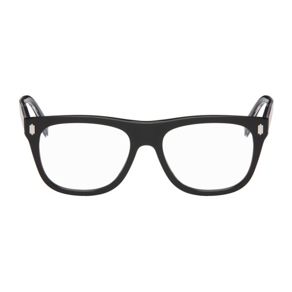 펜디 펜디 Fendi Black Square Glasses 241693F004022