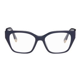 Blue 펜디 Fendi Way Glasses 241693F004046