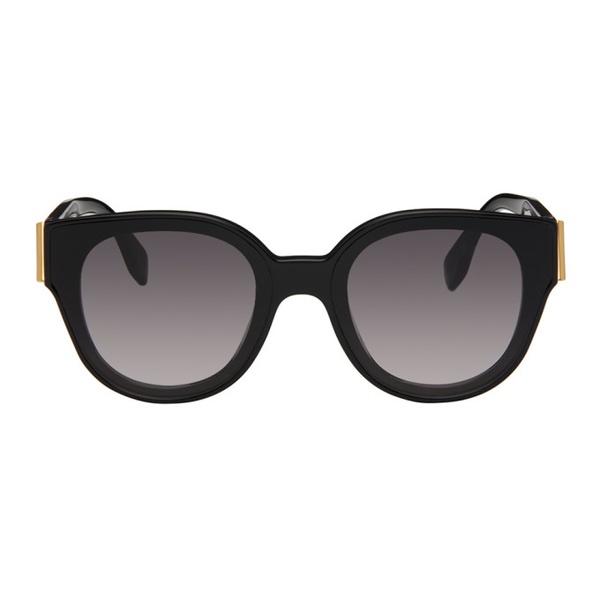 펜디 펜디 Fendi Black First Sunglasses 241693F005015