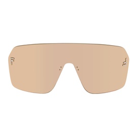 Gold 펜디 Fendi First Crystal Sunglasses 241693M134000