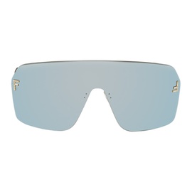 Gold 펜디 Fendi First Crystal Sunglasses 241693M134001