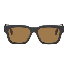 펜디 Fendi Gray OLock Sunglasses 241693M134007