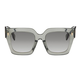 펜디 Fendi Gray Roma Sunglasses 241693M134014