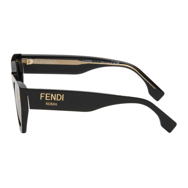 펜디 펜디 Fendi Black Roma Sunglasses 241693M134018