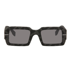 Black & Gray 펜디 Fendigraphy Sunglasses 241693M134020
