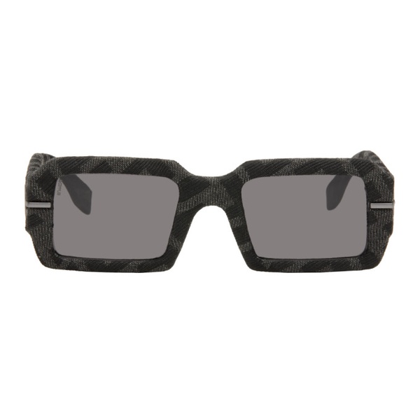 펜디 Black & Gray 펜디 Fendigraphy Sunglasses 241693M134020