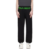 팜엔젤스 Palm Angels Black Printed Sweatpants 241695M190021