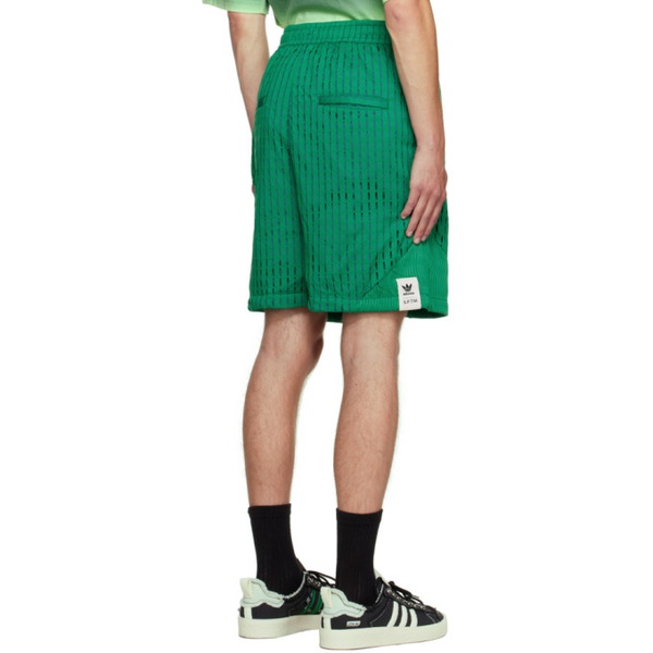 아디다스 송 포 더 뮤트 Song for the Mute Green 아디다스 오리지널 adidas Originals 에디트 Edition Paneled Shorts 241699M193001