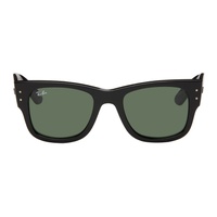 레이밴 Ray-Ban Black Mega Wayfarer Sunglasses 241718F005000