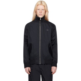 Fred Perry Black Tennis Jacket 241719M180004