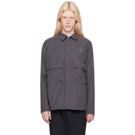 Fred Perry Gray Utility Jacket 241719M192000