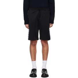 Fred Perry Black Taped Shorts 241719M193001