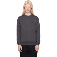 Fred Perry Gray Classic Sweater 241719M201003