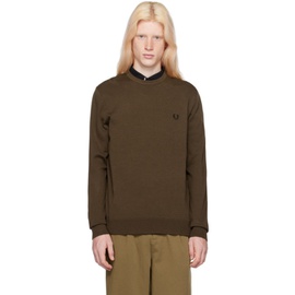 Fred Perry Brown Classic Sweater 241719M201004