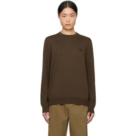 Fred Perry Brown Classic Sweater 241719M201006