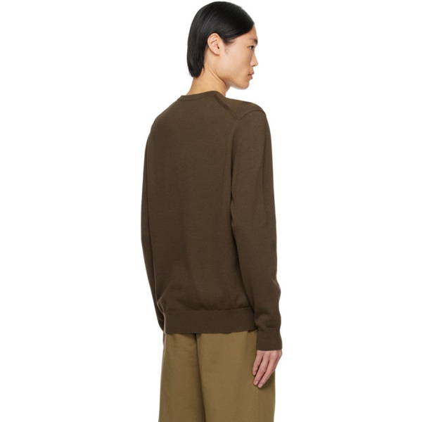  Fred Perry Brown Classic Sweater 241719M201006