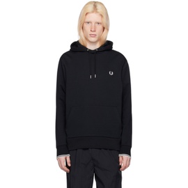 Fred Perry Black Tipped Hoodie 241719M202006