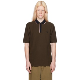 Brown The Fred Perry Polo 241719M212003