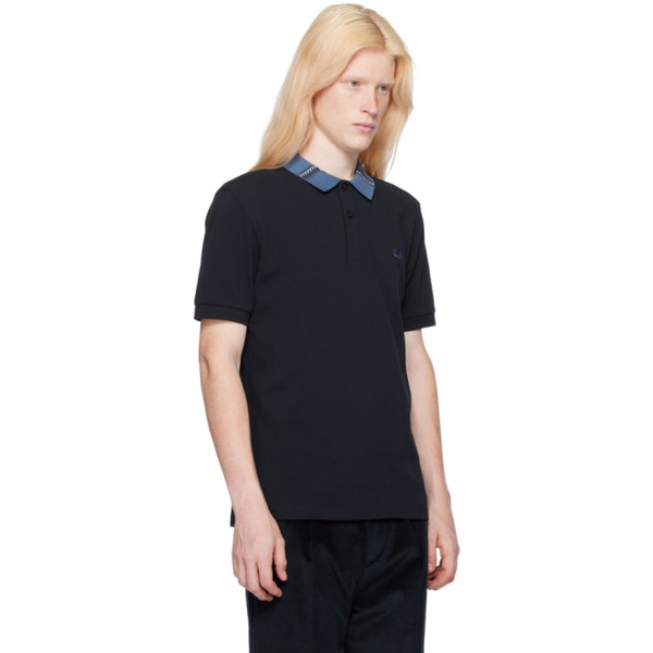  Fred Perry Navy Graphic Polo 241719M212021