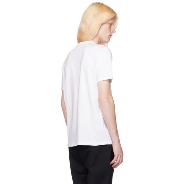  Fred Perry White Ringer T-Shirt 241719M213005