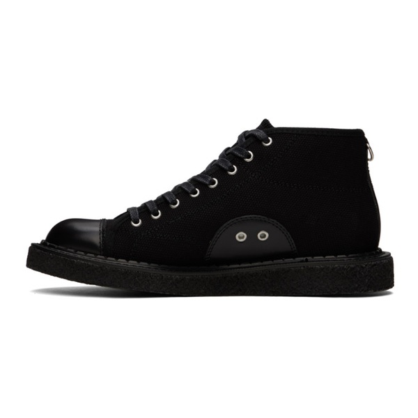  Fred Perry Black George Cox 에디트 Edition Canvas Monkey Sneakers 241719M236000